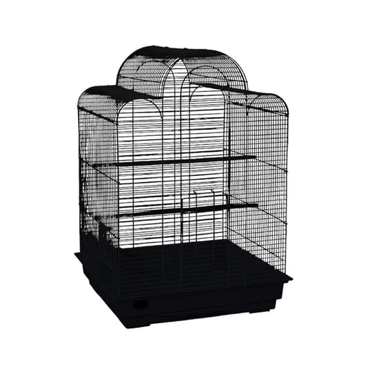Dayang Domed Bird Cage Black for Small Birds 47.5x36x69cm