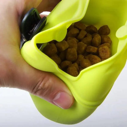 Portable Dog Training Treat Pouch Substantial Clip Cool Outdoor Feed Storage Pouch Waist Bags For Pets