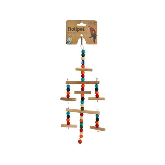 Rotipet Robot Swing Bird Toy for Cages 24x13 cm
